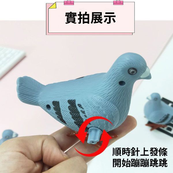 發條鴿子 益智玩具 寵物 發條玩具 搞怪調皮 安撫神器 仿真小動物 可愛呆萌 認知玩具