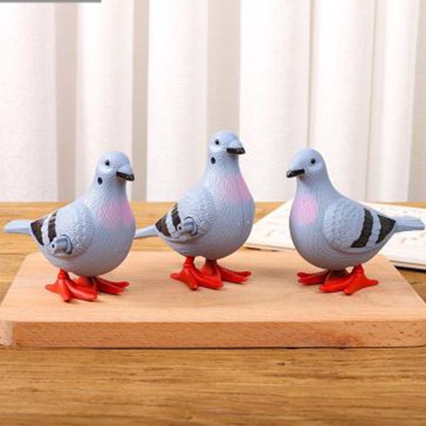 發條鴿子 益智玩具 寵物 發條玩具 搞怪調皮 安撫神器 仿真小動物 可愛呆萌 認知玩具