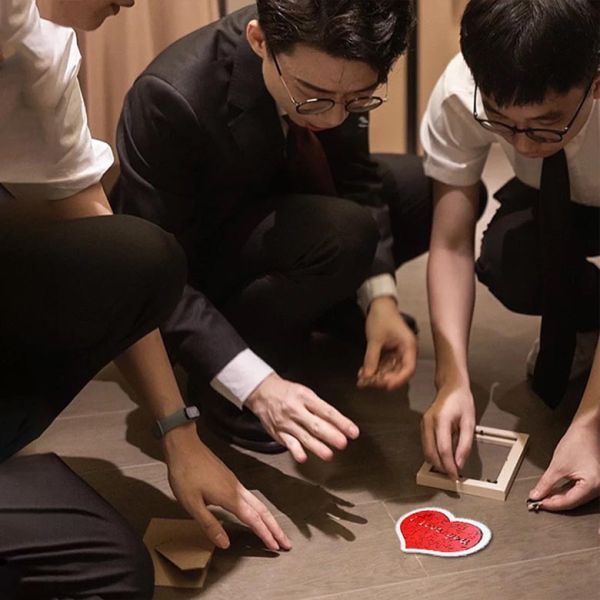 愛心拼圖 迎親遊戲 小紅書同款 情人節 交換禮物 告白 益智 浪漫 心型 表白 交換禮物