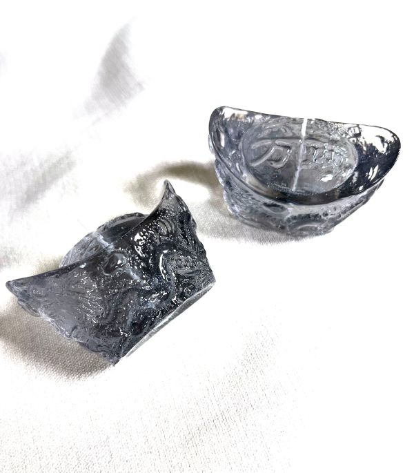 心靈能量果凍蠟燭-元寶系列 元寶造型果凍蠟燭,招財蠟燭,事業發達,風水擺件,招財能量蠟燭