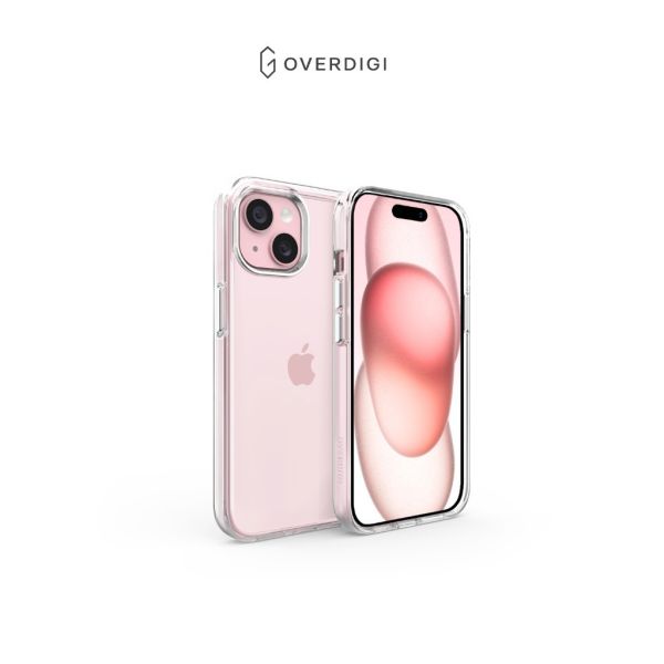 OVERDIGI  V3抗黃防摔透明殼 IPHONE15系列 