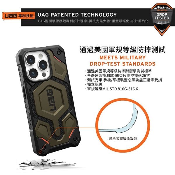 UAG 磁吸式頂級(特仕)版耐衝擊保護殼 MagSafe 