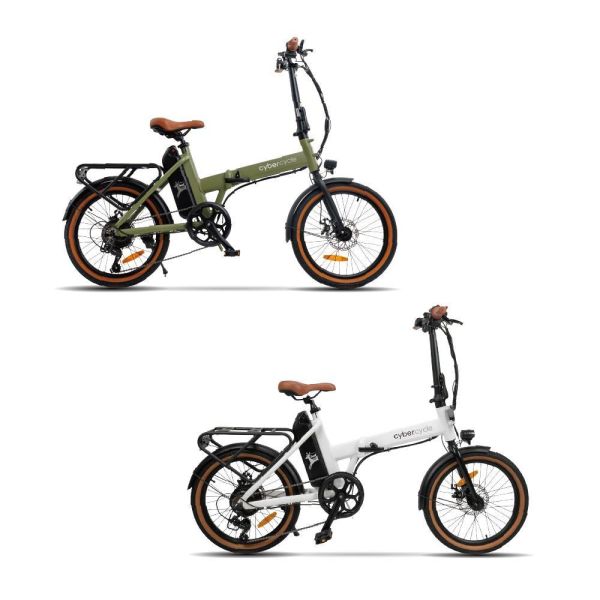 CyberCycle Deer小鹿 - 【收折輕鬆推！折疊電輔車】（電動輔助自行車/折疊車） 