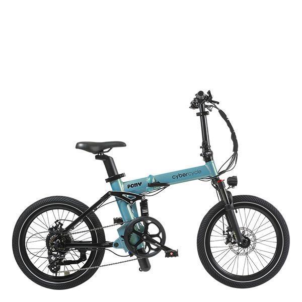 【CyberCycle】Pony 小馬 - 雙避震四連桿 折疊電輔車 ( 48V電控系統/電輔小折/電動輔助自行車) 