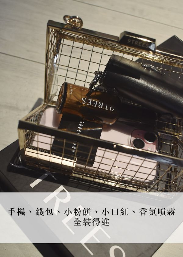 設計師精品手包｜金色 Golden 外出手包 居家裝飾 極簡手包