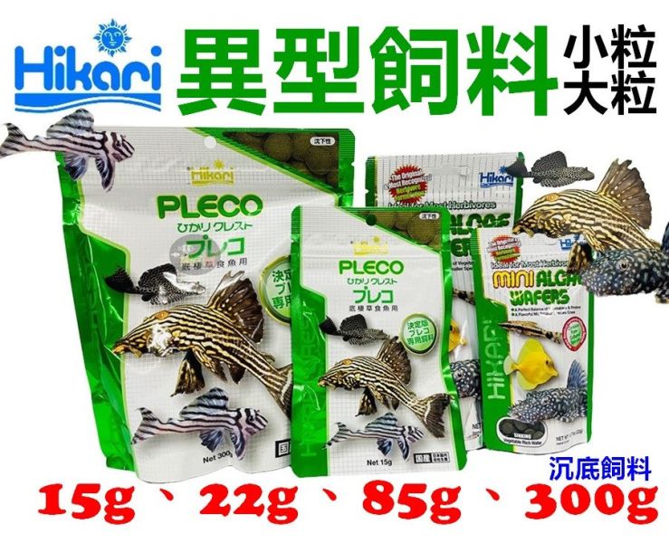 Hikari 高夠力  異型飼料 底棲飼料 異形飼料 沉水性 底棲魚 