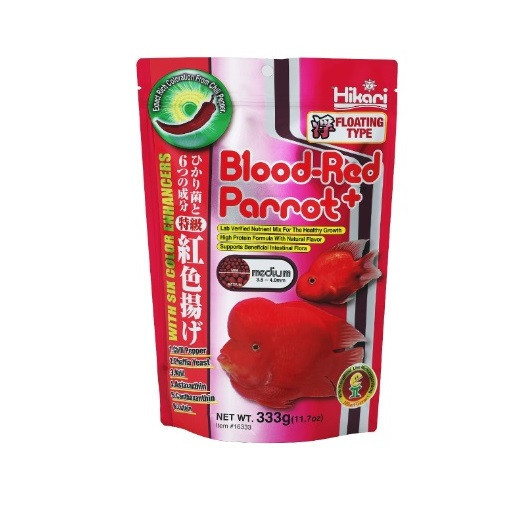 Hikari 高夠力 血鸚鵡色揚飼料 Mini M 333g 600g 增艷 增豔飼料 財神魚 金剛鸚鵡 