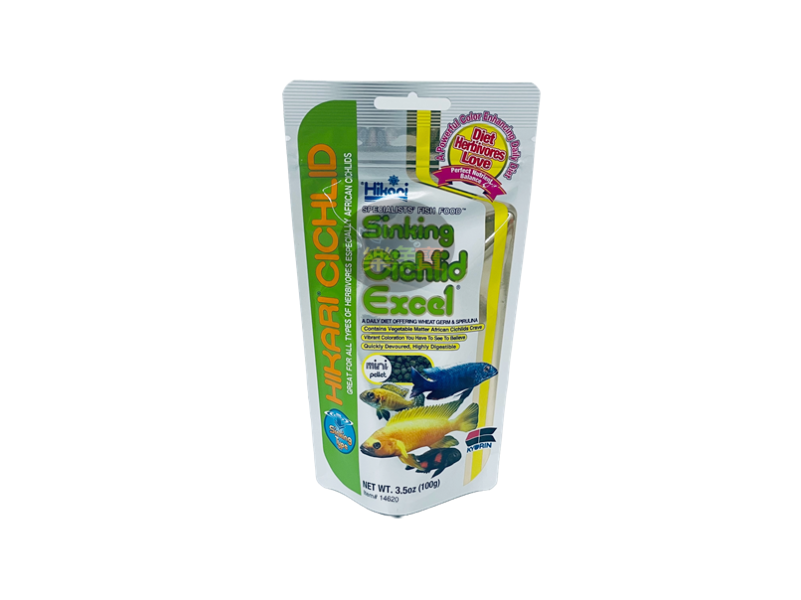 Hikari 高夠力 慈鯛善玉菌飼料 Mini M顆粒 色揚飼料 增豔 益生菌 慈鯛增艷 浮水/沉水性 