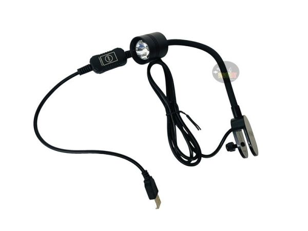 ISTA 伊士達 三段式萬向投射燈 USB 聚光燈 散光燈 雨林 苔蘚 (黃光/白光/自然光) 圓形缸也可用 