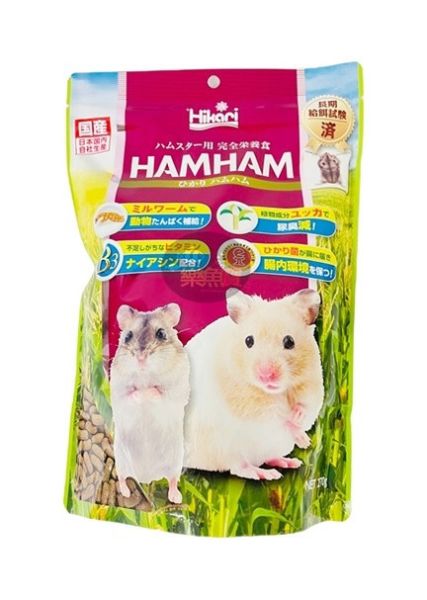 Hikari 高夠力 倉鼠飼料 HAMHAM 高適口性倉鼠飼料 天竺鼠飼料 寵物鼠 鼠飼料 黃金鼠 