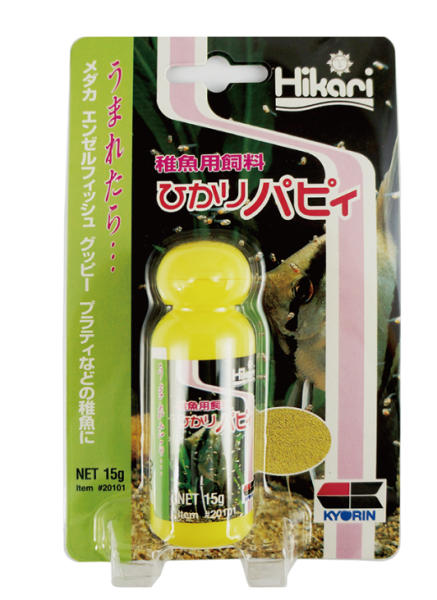 日本 Hikari 高夠力 魚苗飼料15g 幼魚 仔魚 稚魚 微粉末飼料 (半浮緩沉性) 