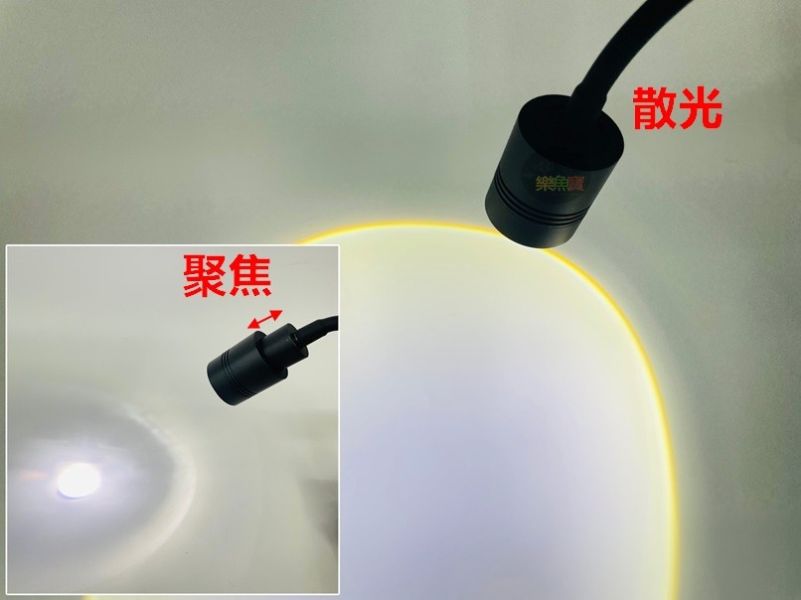 ISTA 伊士達 三段式萬向投射燈 USB 聚光燈 散光燈 雨林 苔蘚 (黃光/白光/自然光) 圓形缸也可用 