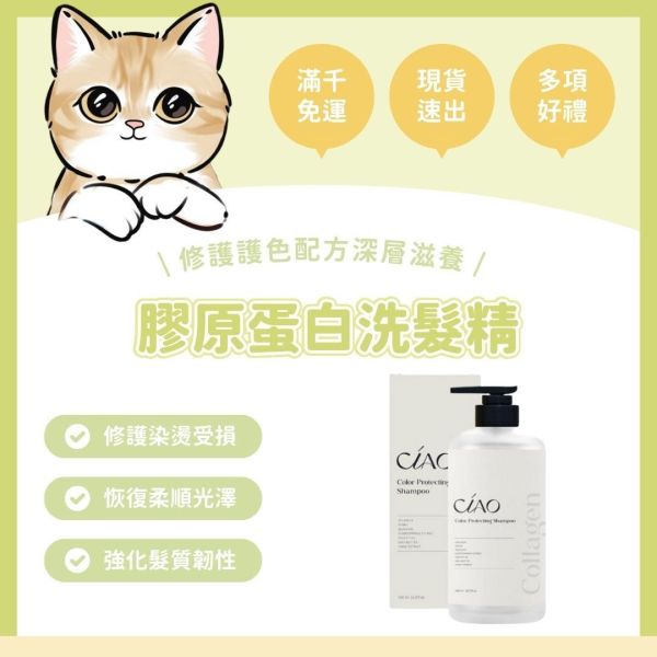 膠原蛋白洗髮精-修護護色配方 