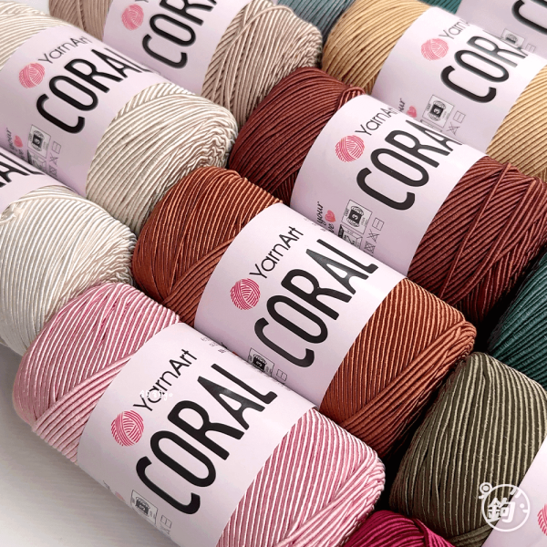 YarnArt Coral 卡蘿銀絲卷 