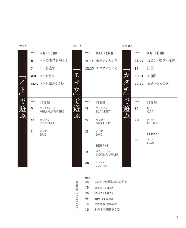 日文編織書 ◍ 「イト」・「モヨウ」・「カタチ」で遊ぶ　クリエイティブクロッシェパターン (applemints) 