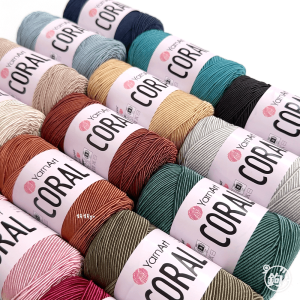 YarnArt Coral 卡蘿銀絲卷 