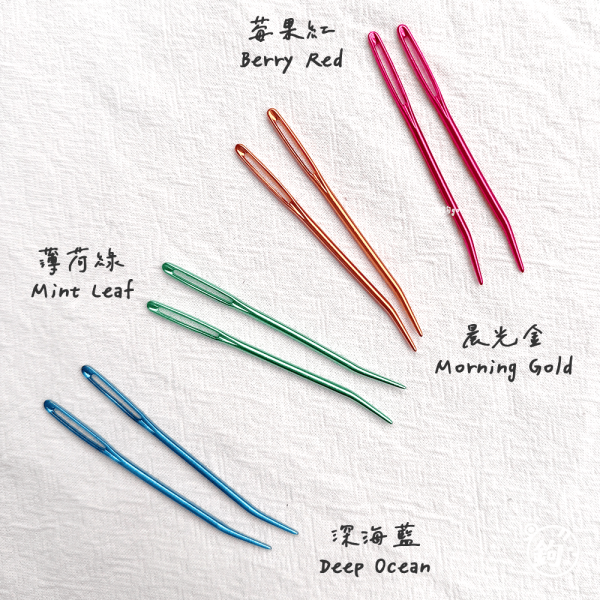 金屬縫合彎針 