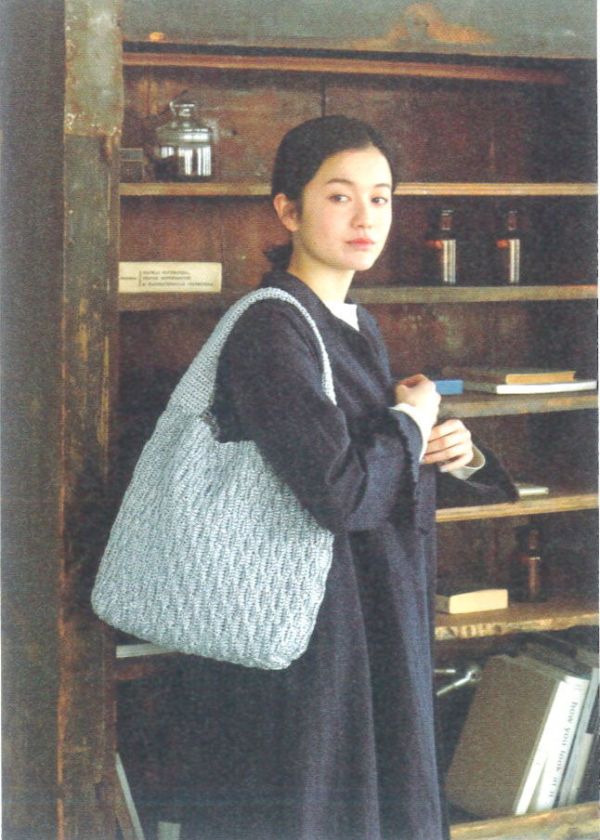 日文編織書 ◍ 何度も編みたいエコアンダリヤの帽子とかごバッグ 