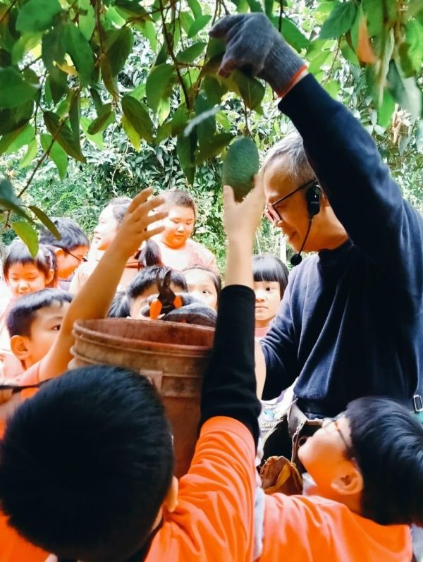 洗愛玉吃愛玉遊園解說 