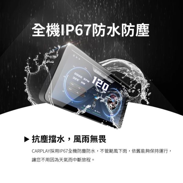 六姐的店※【Looking錄得清】卡普雷導航機 機車CarPlay.支援投屏.導航.安卓IOS系統-無紀錄器功能 