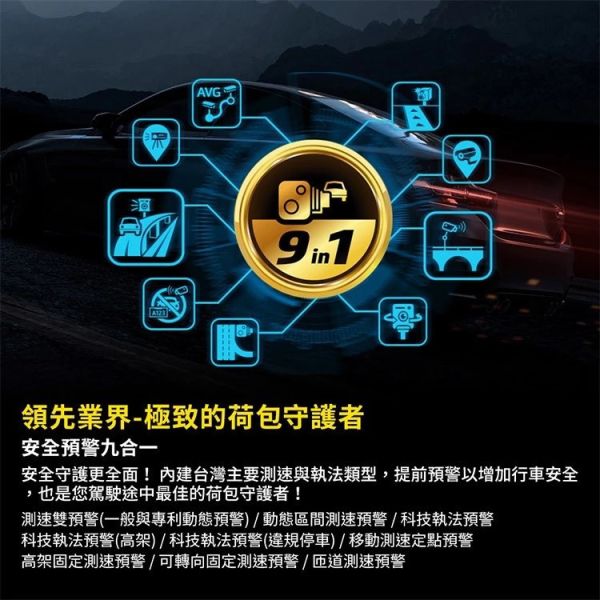 六姐的店※【MIO】MiVue 960W+E80D 前4K後2K內2K 三鏡頭汽車行車記錄器 前後星光級.安全預警六合一 