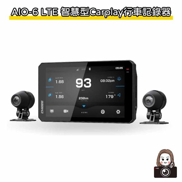 六姐的店※【AKEEYO】AIO-6 LTE 智慧型Carplay行車記錄器 (附64G記憶卡) *可提供安裝服務* AKEEYO,安裝,六姐行車紀錄器專家,AIO6,