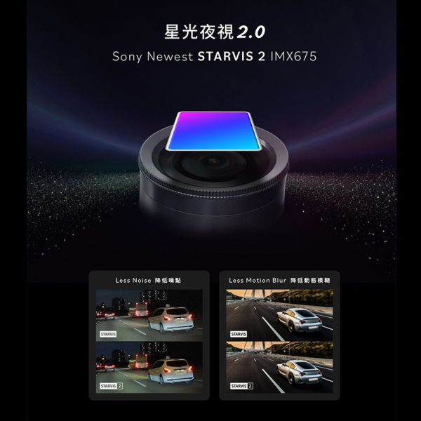六姐的店※【Polaroid 寶麗萊】- DS202WGS超級星光夜視汽車行車記錄器 - (主機+RC-E21後鏡頭) 