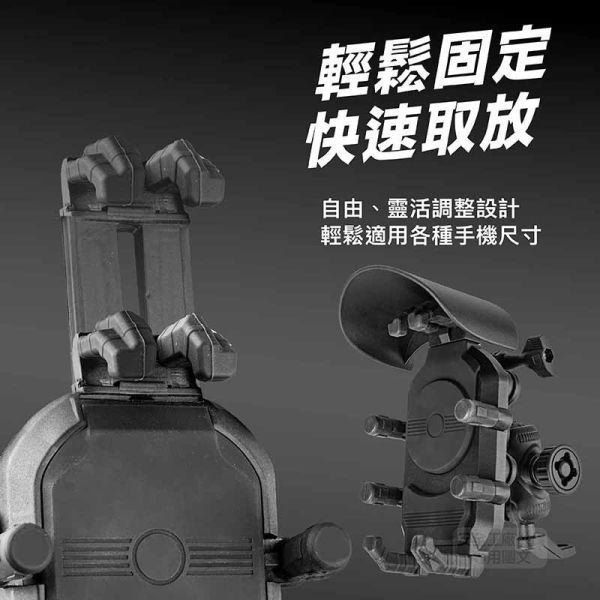 六姐的店※【JAP】TQ-082 八爪防震減震手機架－遮陽帽款 360度旋轉球設計
遮陽擋雨
防盜螺絲