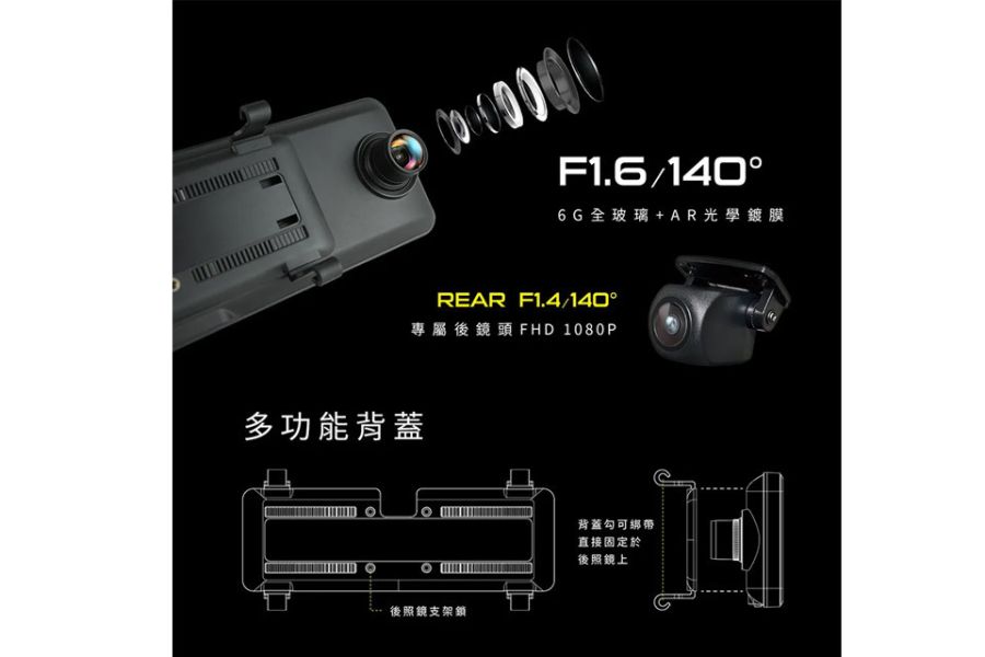 六姐的店※【Polaroid 寶麗萊】DS1103WGS super mp4電子後視鏡汽車行車記錄器 DS1103WGS, 超級MP4, 電子後視鏡, 行車記錄器, 六姐騎士部品店, 安裝服務, 車隊, 公司, 批發, 同業配合, 11.88吋IPS螢幕, 夜視錄影, 前後鏡頭, GPS, 安裝保固