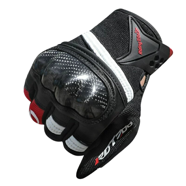 六姐的店※【riding tribe】四季通用機車防摔手套／碳纖／夜間反光／透氣／可觸控 riding tribe