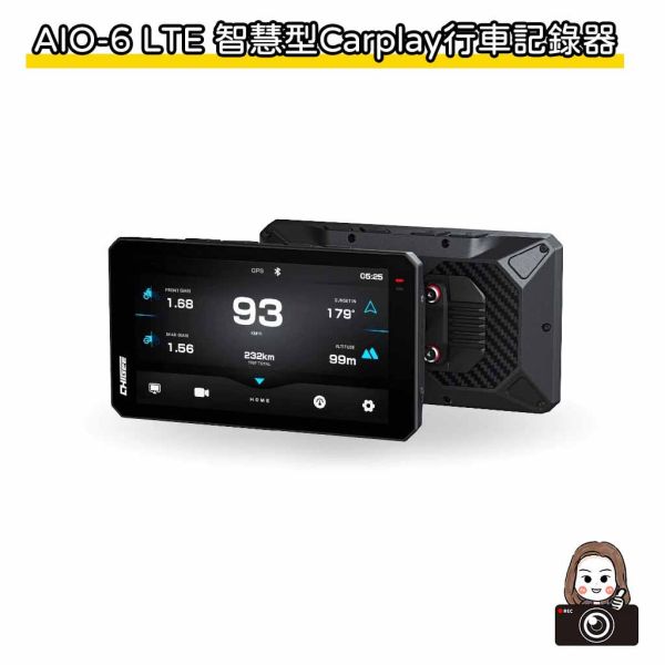 六姐的店※【AKEEYO】AIO-6 LTE 智慧型Carplay行車記錄器 (附64G記憶卡) *可提供安裝服務* AKEEYO,安裝,六姐行車紀錄器專家,AIO6,