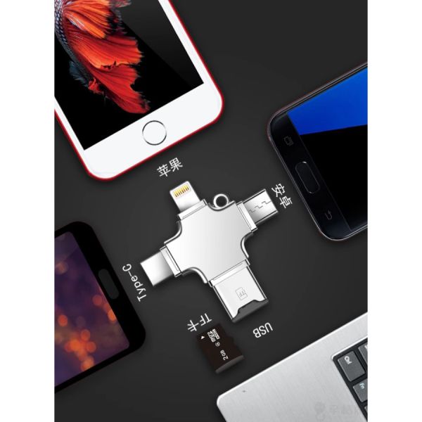 六姐的店※ OTG手機讀卡機（免app直接讀取）高速迷你型安卓四合一 OTG,手機讀卡機,免app直接讀取,高速迷你型,安卓四合一,讀卡機,六姐,六姐-行車紀錄器專家
