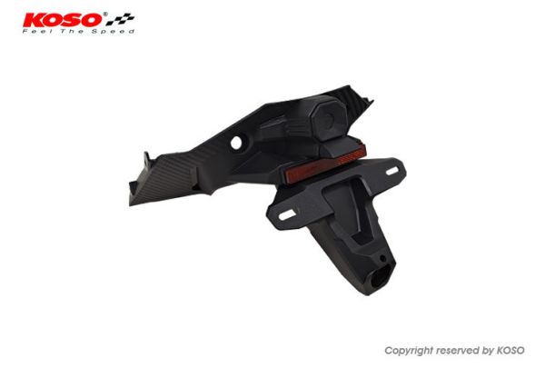 六姐的店※【KOSO】JET S / JET SL / JET SL158 後短牌照板(含GL-04牌照燈) *搭配紀錄器安裝，可享有優惠* 