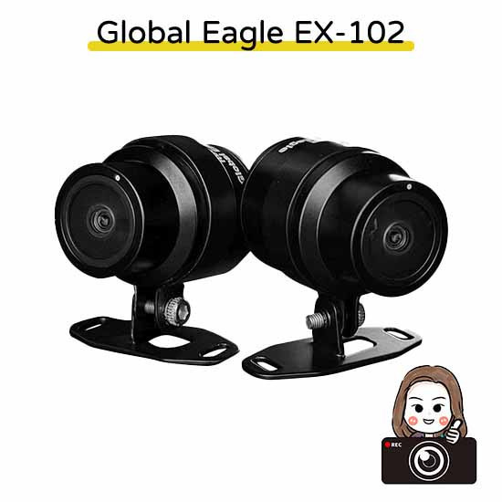 六姐的店※【全球鷹 Global Eagle】 EX-102雙鏡頭機車行車記錄器 *可提供安裝* 