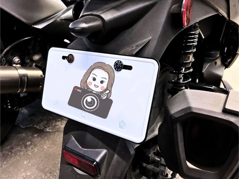 六姐的店※ 【鋁合金強化底板車牌框】7碼 / 白牌車專用 六姐, 底板車牌框, 鋁合金, 強化, 超薄邊, 7碼, 白牌車, 騎士部品, 批發, 高品質, 車隊, 公司行號
