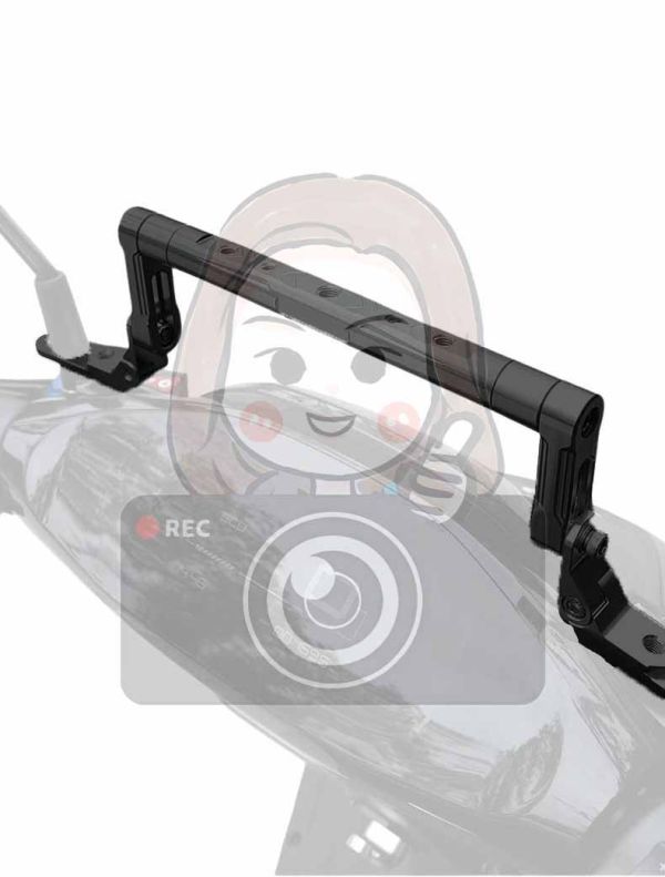 六姐的店※【通用型機車配件】機車carpaly支架／全車型通用／不挑車款／手機架／杯架 多功能擴展平衡彎桿
支架32CM-42CM
橫桿可360度旋轉