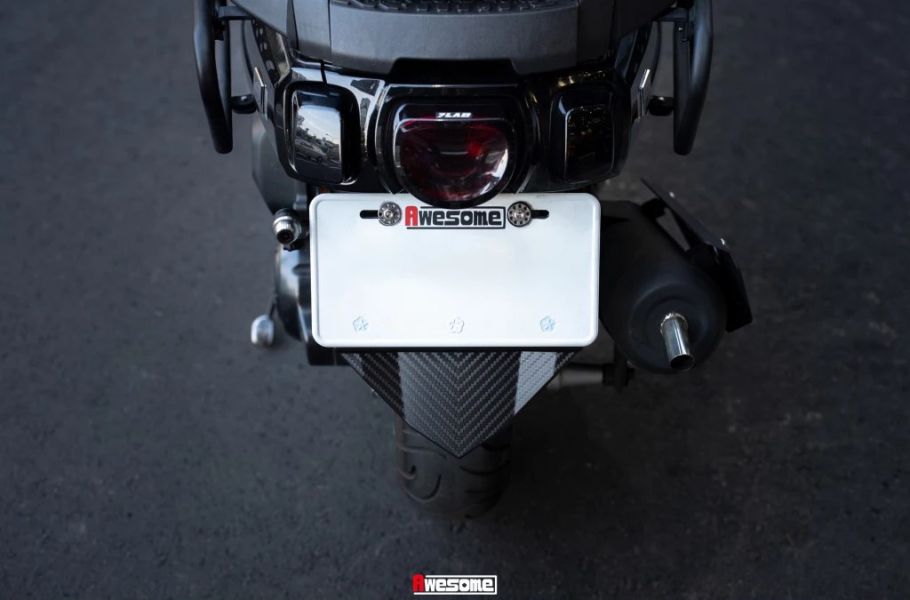 六姐的店※ 【KOMAX】通用型立體碳纖維後排架 短牌架.牌照架.車牌板.擋泥板.後土除.後擋泥板 