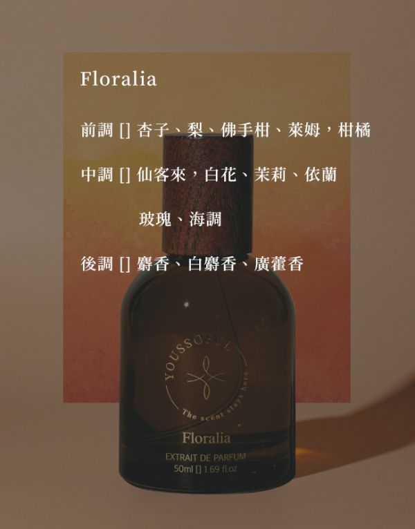 【9月限定活動】限量包裝 Floralia 50ml + 任一款護手霜組合 