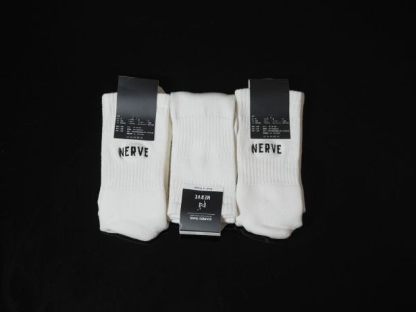 NERVE背刺繡-運動後底襪(三件組) 運動襪
跳繩襪
穩定性機能襪