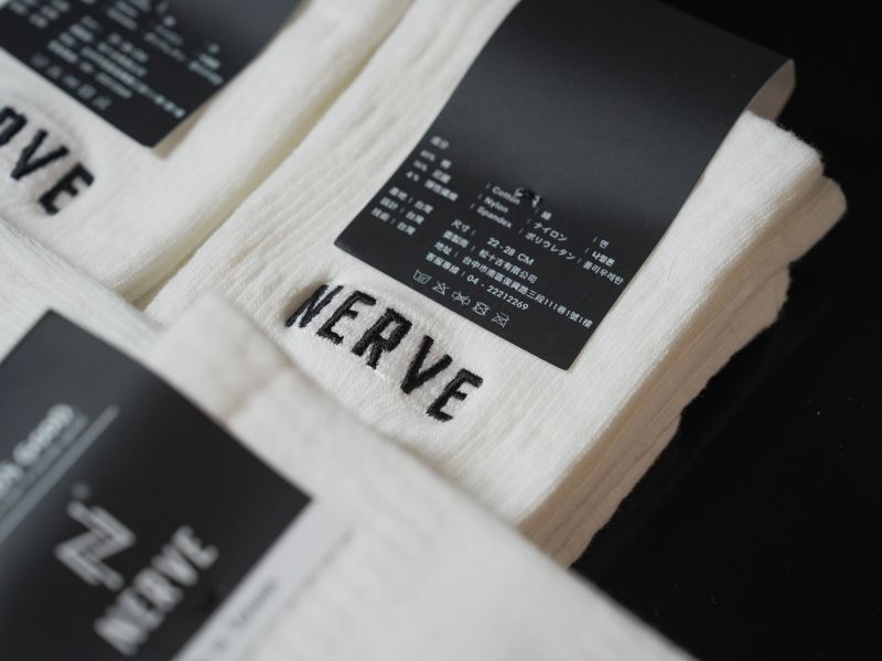 NERVE背刺繡-運動後底襪 運動襪
跳繩襪
穩定性機能襪