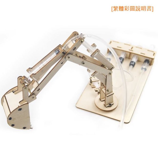 M322  四通道挖土機 STEM,科普,科學,物理,STEAM,創客,機器人
