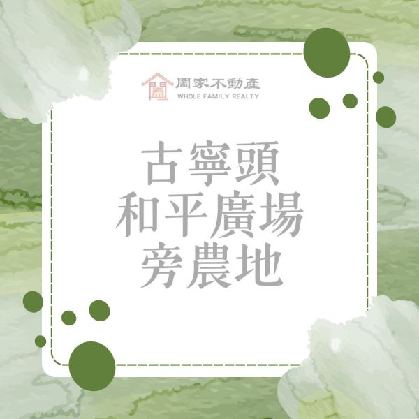 〖古寧頭和平廣場旁農地〗 ⠀ 