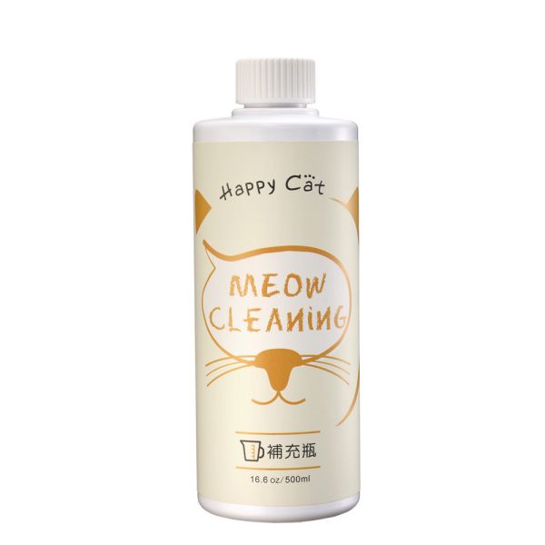 Happy Cat - 貓咪泡沫FUN鬆洗500ML補充瓶 