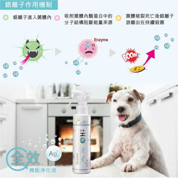 Mr.Tail~±H2O全效機能淨化液450ML 真正消除細菌異味 非香味掩蓋 天然無毒抗菌 