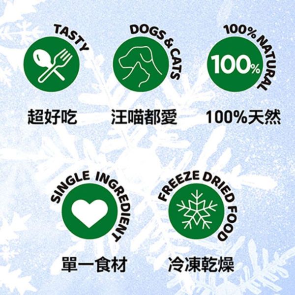 遇可愛。冷凍乾燥原肉系列 