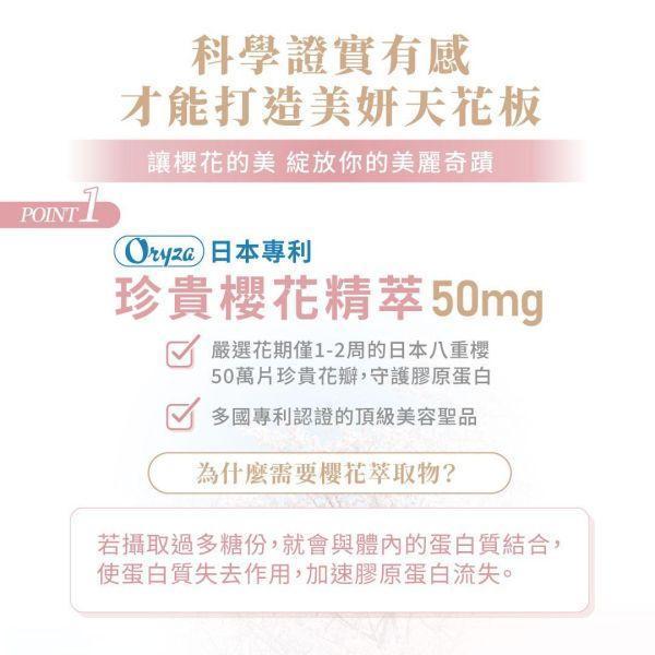 【第2件半價｜共2盒】美妍職人-櫻白潤姬美妍精萃 30包/盒 櫻白潤姬,膠原蛋白,養顏美容,玻尿酸,神經醯胺,彈性蛋白,維生素C,美妍,櫻花,美顏保健品,美容保健,日本膠原蛋白,美白,抗老,保濕,日櫻生機,北海道鮭魚精華