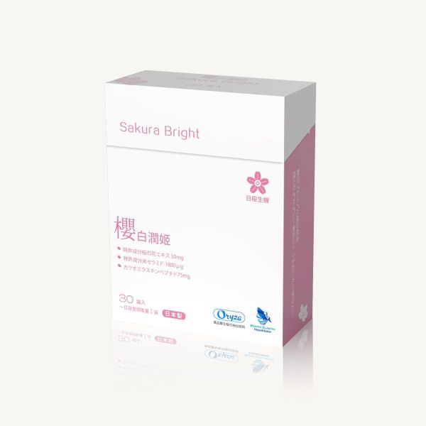 美妍職人-櫻白潤姬美妍精萃 ｜共30包 櫻白潤姬,膠原蛋白,養顏美容,玻尿酸,神經醯胺,彈性蛋白,維生素C,美妍,櫻花,美顏保健品,美容保健,日本膠原蛋白,美白,抗老,保濕,日櫻生機,北海道鮭魚精華