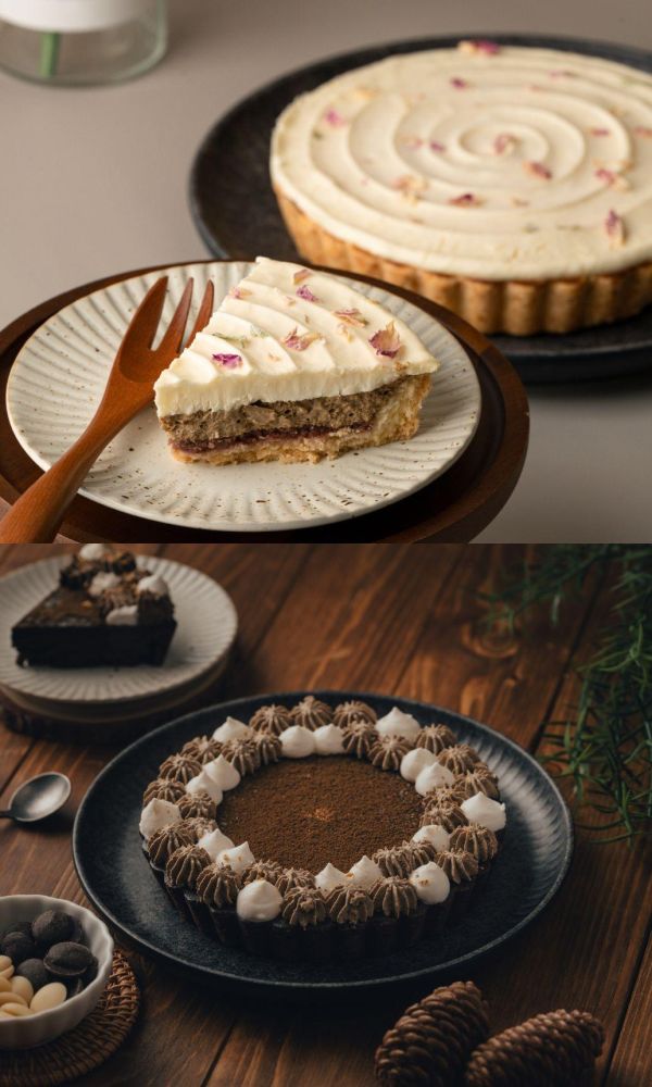 96折 | 焙茶塔 + 情人塔  | 兩個六吋 