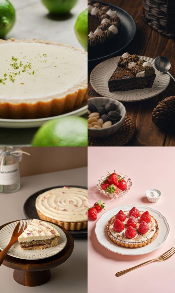 92折 | 檸檬塔 + 焙茶塔 + 情人塔  + 草莓塔 | 一次滿足 