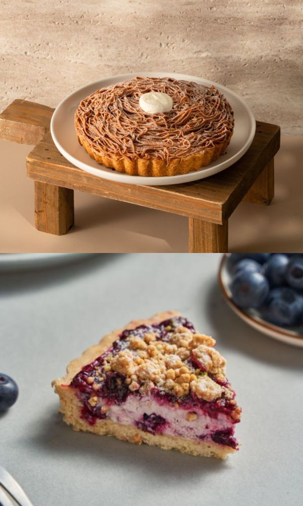 96折 | 栗子塔 + 莓果塔 | 兩個六吋 